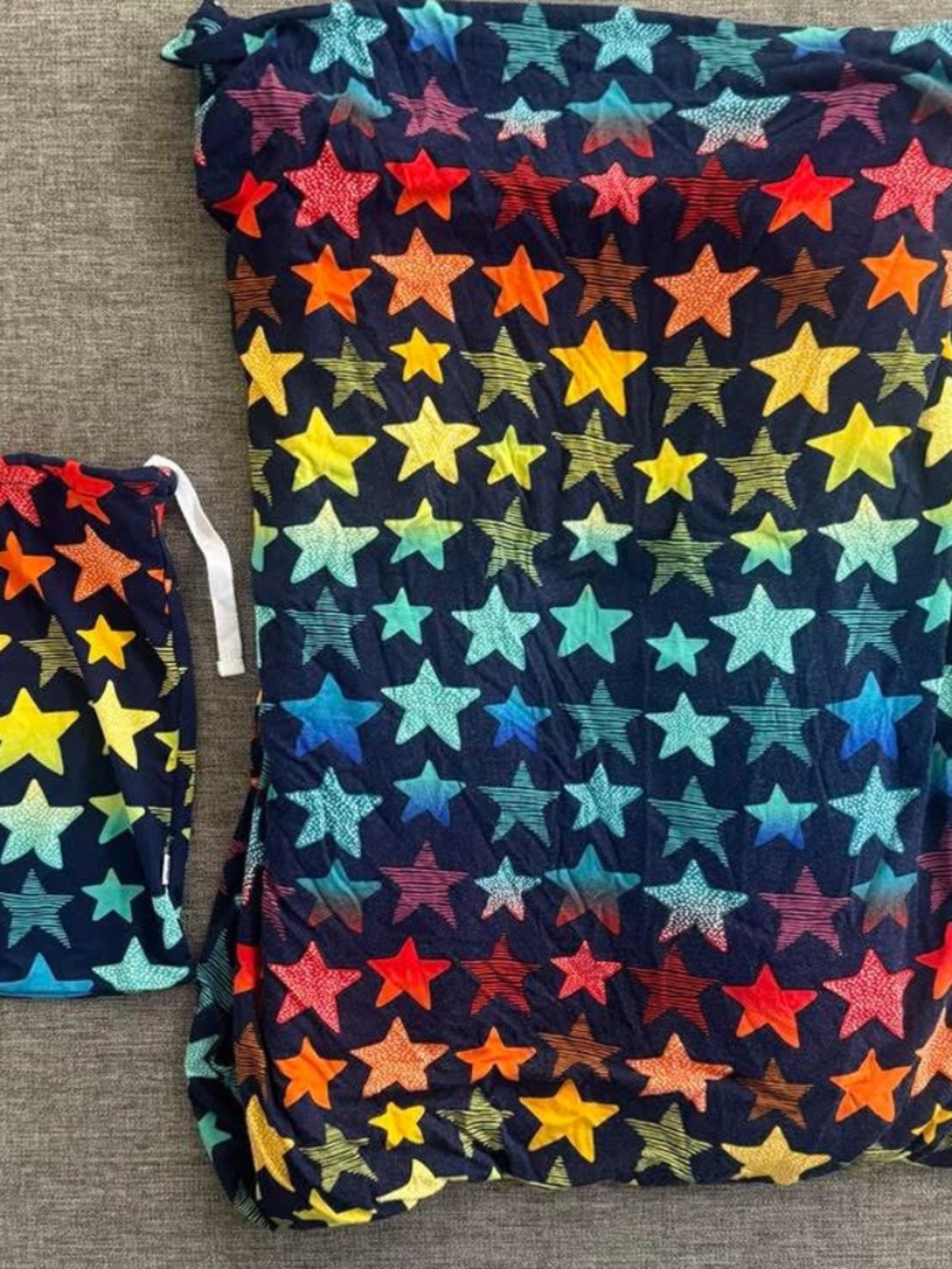 Little Sleepies Shades of Stars Standard Size Crib Sheet